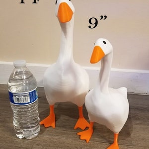 Untitled Goose 3D Printed Magnetic Statue image 3