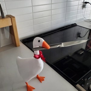 Untitled Goose 3D Printed Magnetic Statue image 8