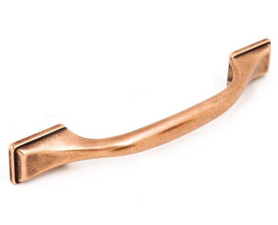 Antique Copper 128mm Hole Fixing Centres Kitchen D Pull Handle Etsy