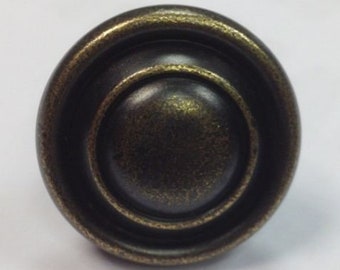 Antique Brass Kitchen Knobs - Etsy UK