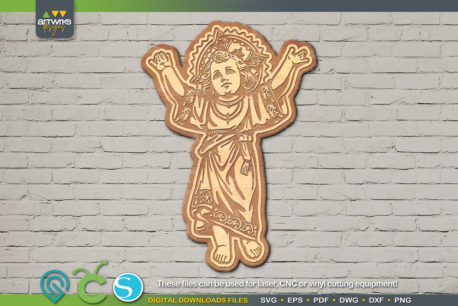 Divino Niño Jesús Archivo de corte digital Divino Nino Jesús - Etsy México