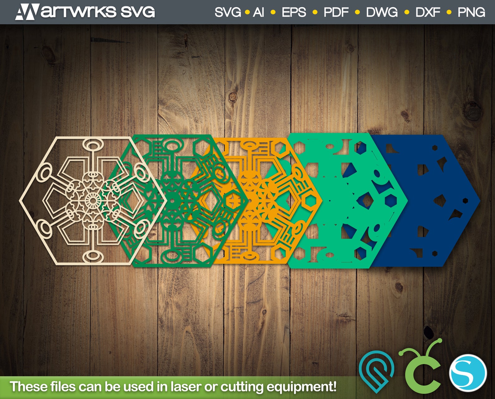 3D Mandala SVG Layered mandala SVG Pattern Mandala Svg by | Etsy