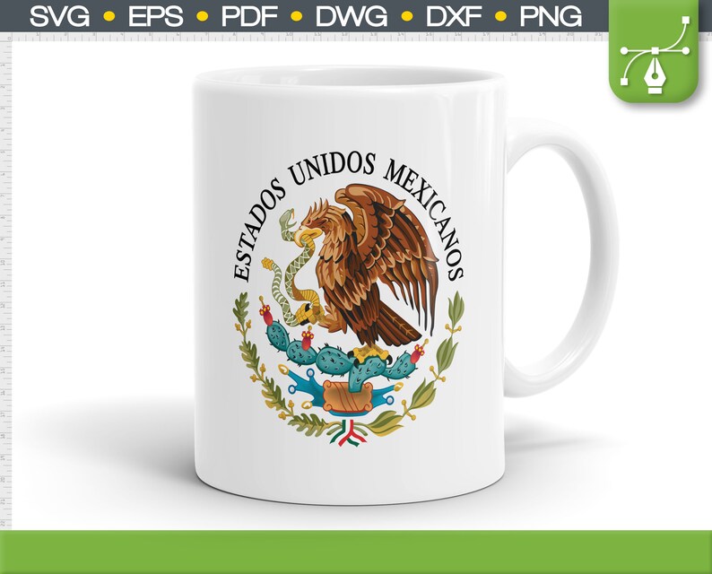 Download Escudo Mexicano sublimation designs Mexico svg Bundle by ...