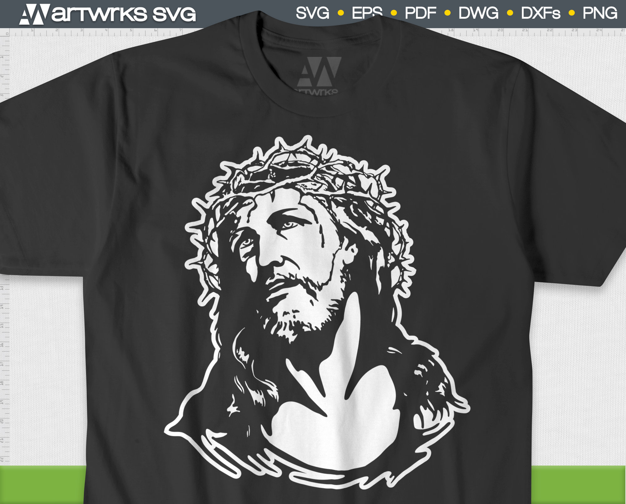 Jesus crown of thorns SVG Religious SVG by Artworks SVG | Etsy