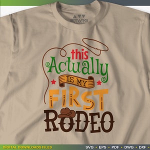 WILD WEST clipart | my first rodeo SVG file Western Clipart Cowboy Hat SvG digital cut file for  Silhouette Cricut | Cowboy Clipart