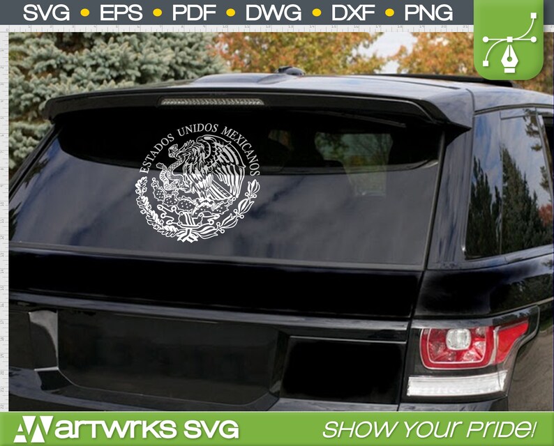 Download Escudo Mexicano sublimation designs Mexico svg Bundle by ...