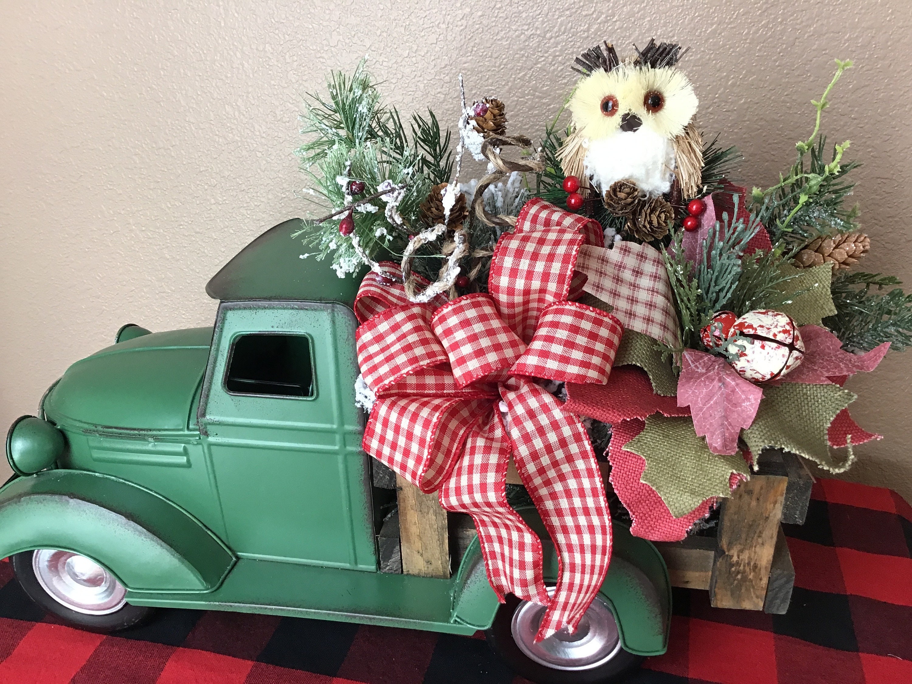 Christmas Farm Truck | Etsy