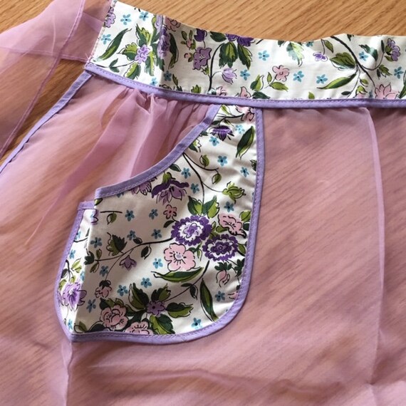 apron vintage floral