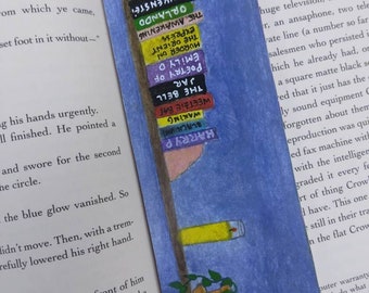 Bookmark - Small Art Print for Book Lovers