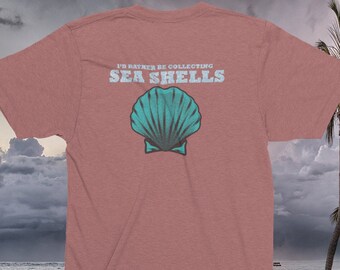 Camiseta de coleccionista de conchas marinas: regalo para los amantes de la playa y del océano