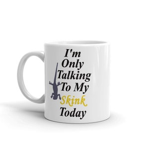 Blue Tongue Skink Lizard , Fire Skink Lizard, Ceramic Graphic Mug For Lizard Lover