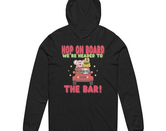 Animals Drinking Hoodie T-Shirt: Funny Alcohol Shirt