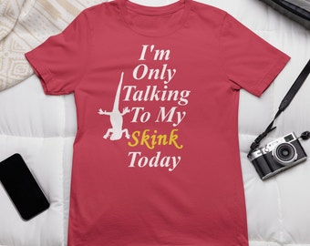 Blue Tongue Skink Shirt: Funny Skink Owner Gift