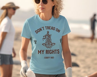 Reproductive Rights T-Shirt: Feminist Pro Choice, Human Rights