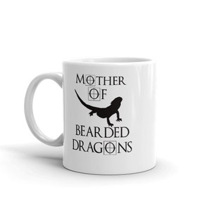 Mother Of Bearded Dragons Mug Pampered Beardie Owner Gift