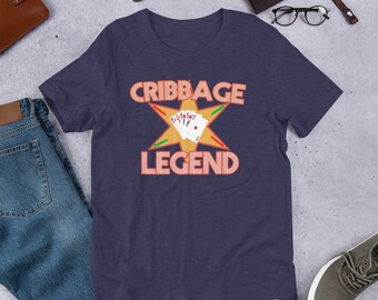 クリベッジ レジェンド Tシャツ: カードゲームギフト