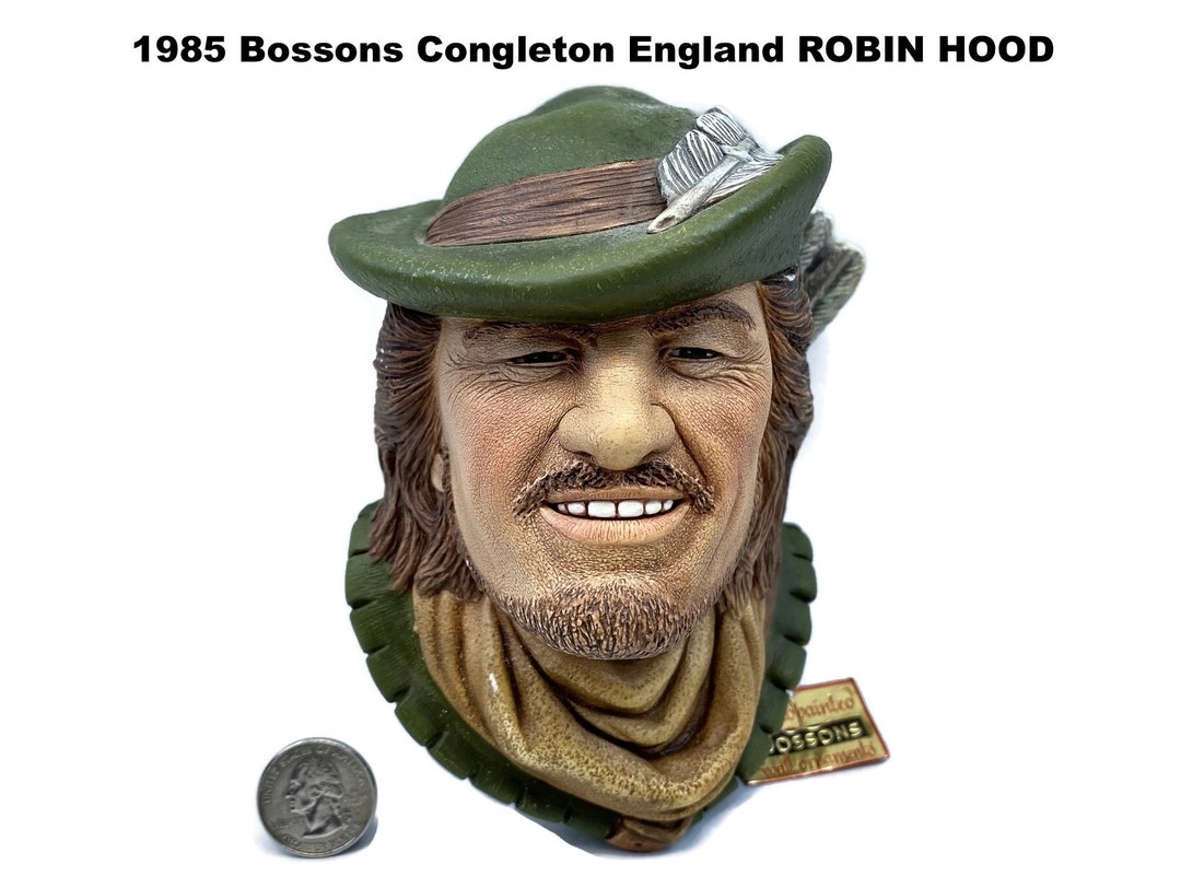 Bossons ROBIN HOOD 1985 Congleton England Vintage - Etsy