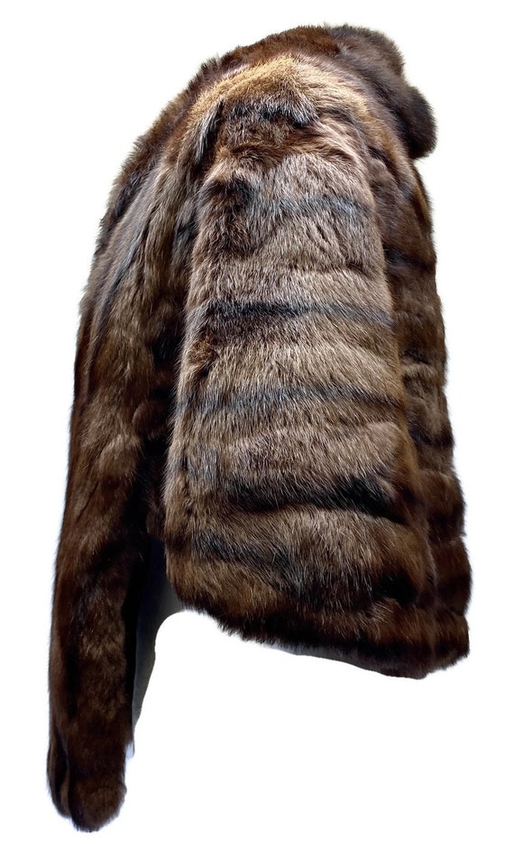 Fur Stole Wrap Vintage - image 6