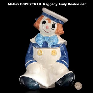 Raggedy Andy Cookie Jar - Etsy