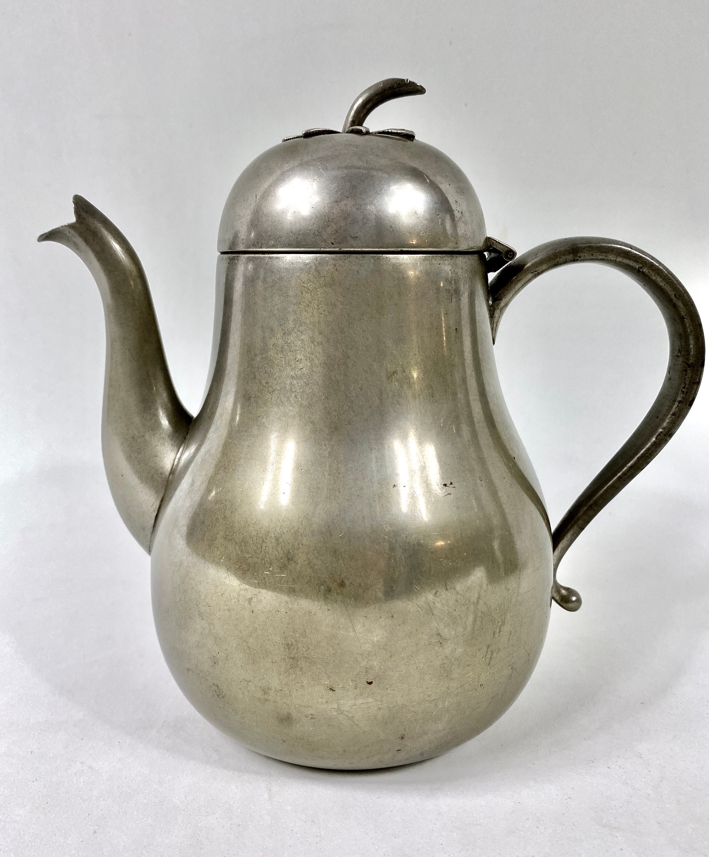 Queens Art Pewter Tea Set 138 Teapot Sugar Creamer Danish Etsy