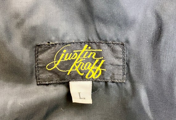 Justin Kraff Southwestern Design Wool Jacket  Vin… - image 10