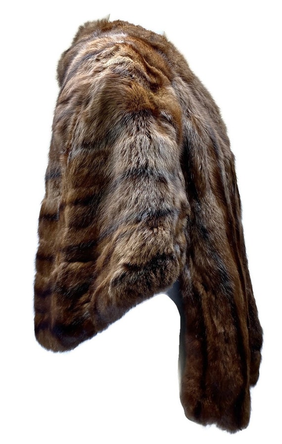 Fur Stole Wrap Vintage - image 4