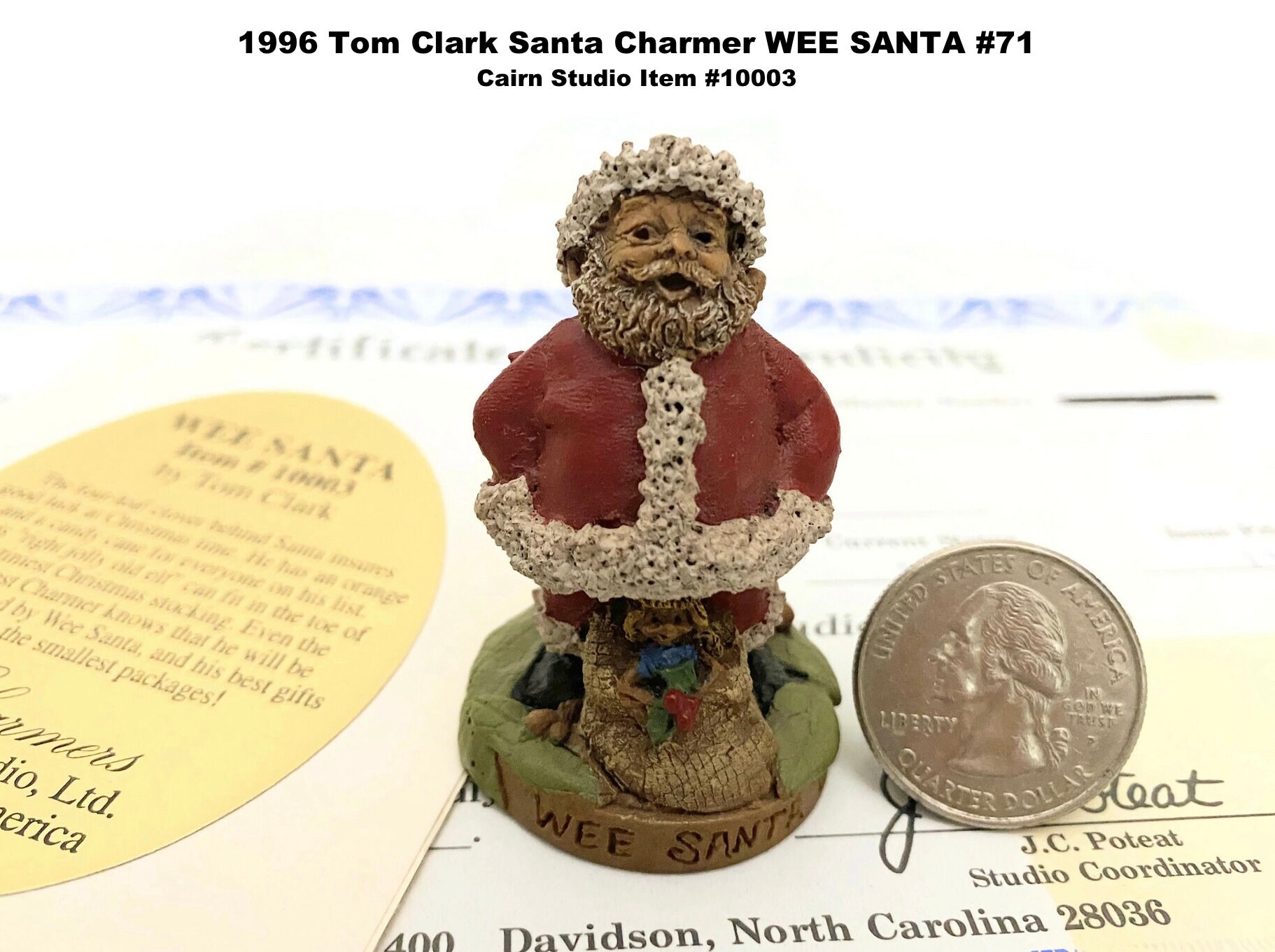Tom Clark Santa - Etsy