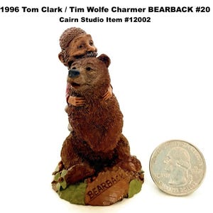 Tom Clark / Tim Wolfe Charmer BEARBACK #20 1996 Vintage