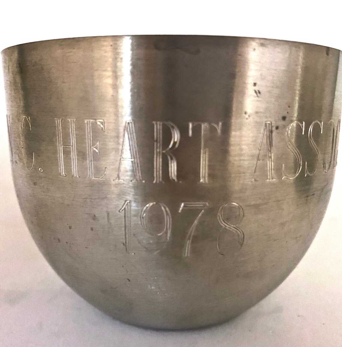 Leonard Genuine Pewter Jefferson Cups Made In Bolivia Engraved Etsy