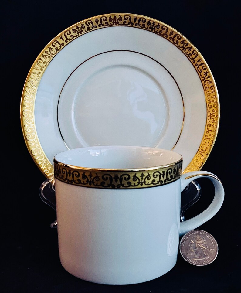 Royal Gallery Gold Buffet 24piece Cups Saucers Sri Lanka R. Etsy