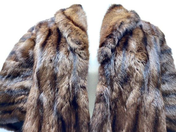 Fur Stole Wrap Vintage - image 2