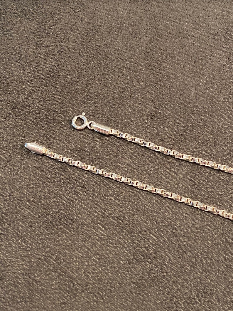 Sterling Silver 2.1mm Twisted Box Bracelet 7\u201d