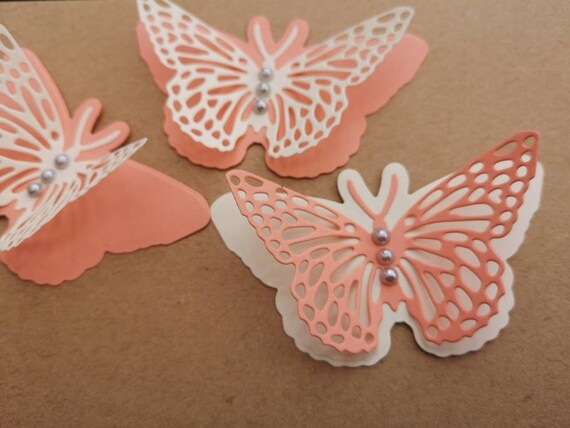 3d Large Paper Butterflies Table Decorations Peqch And Ivoly Etsy