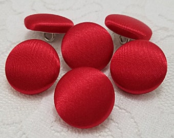 1//4/" Maroon Round Sewing Buttons 30 Per Pack Dress it Up Jesse James