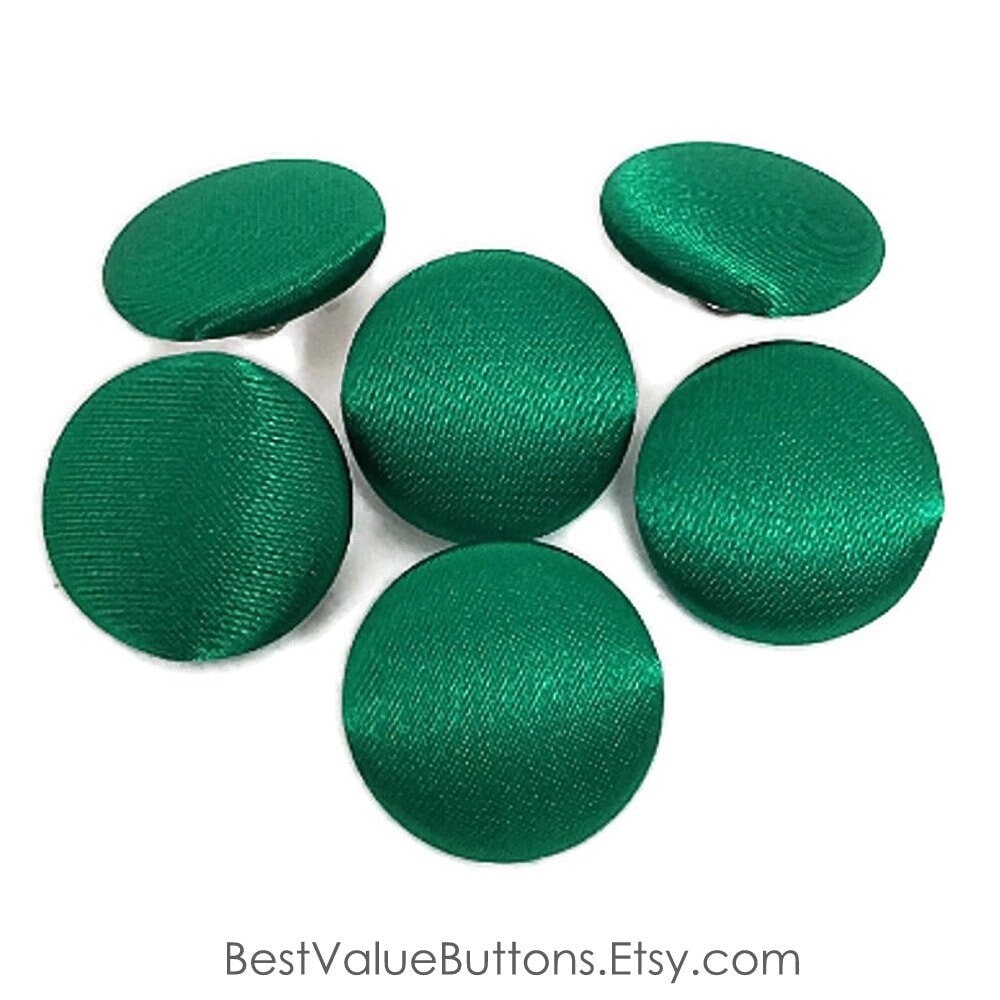Green Button Dress - Etsy
