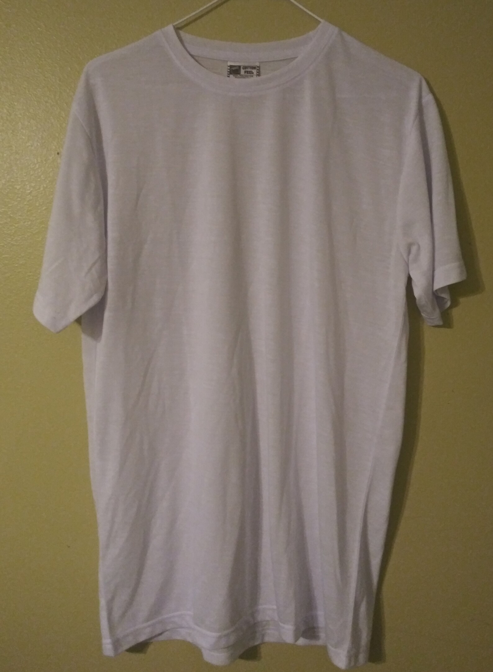 100 Polyester Cotton Feel Tshirts for Sublimation Etsy