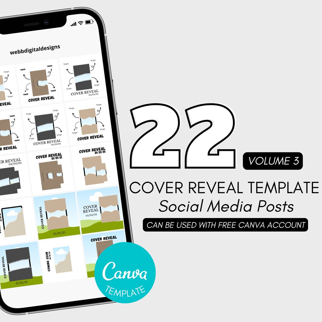 how to make a book cover reveal on canva
