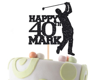 Golf Cake Topper Etsy