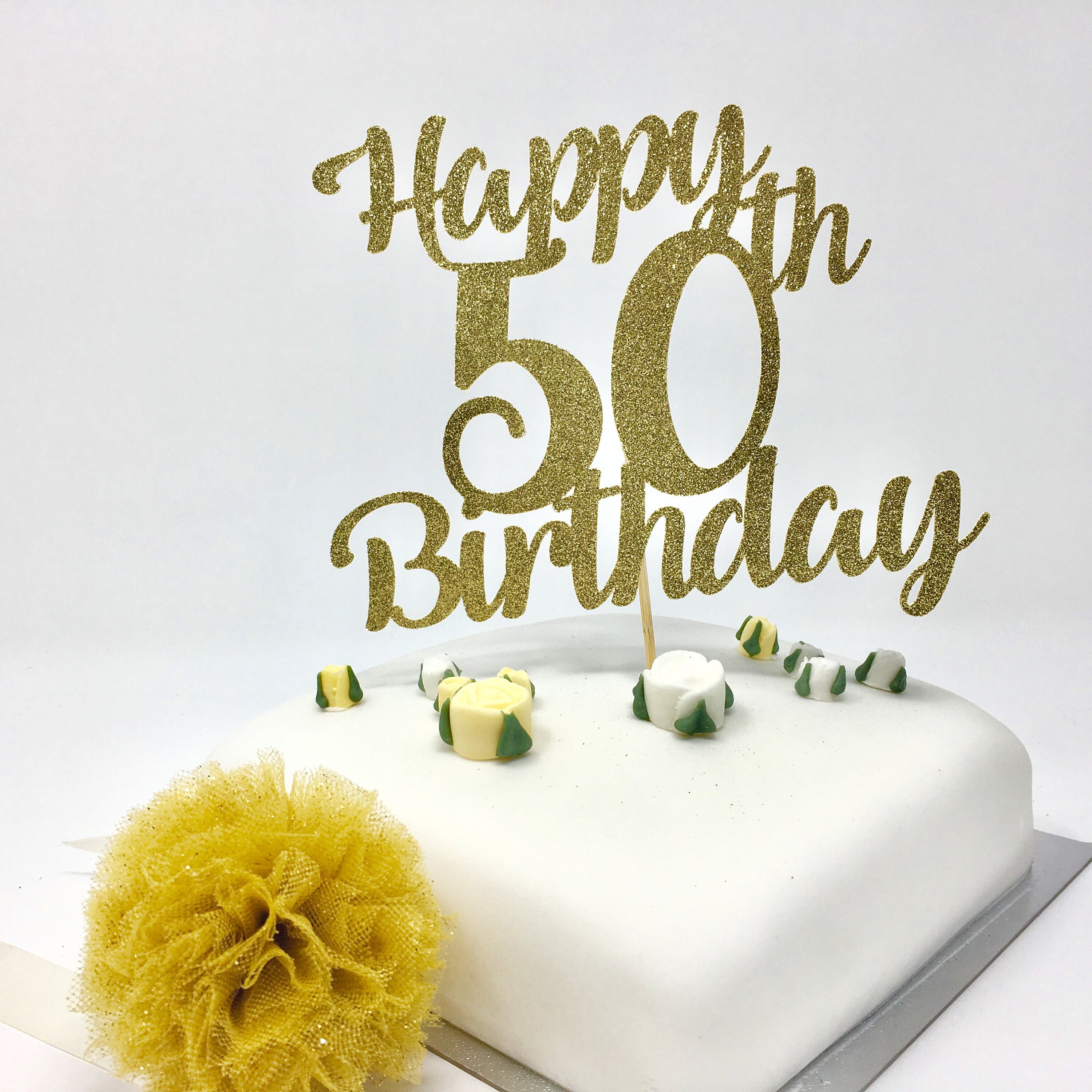 Décoration de gâteau joyeux anniversaire, fournitures de décoration de  fête, 1er participé, 21e, 30e, 40e, 50e