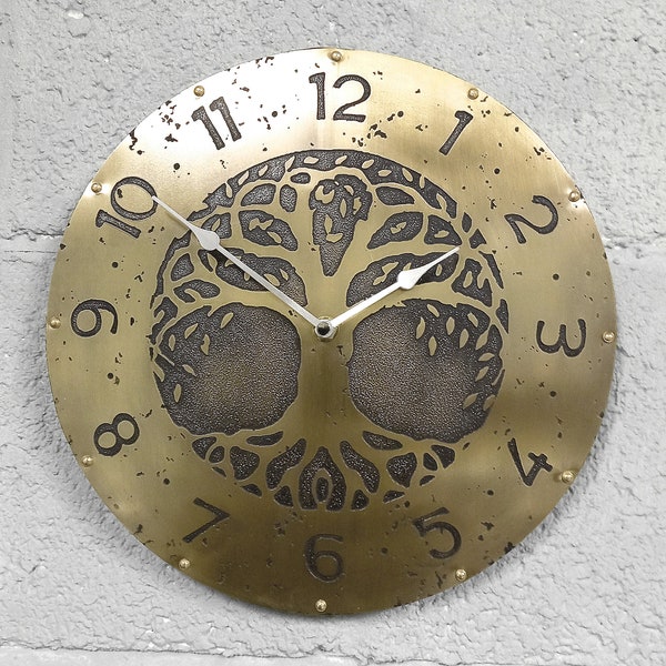 Clock Brass Numbers Etsy