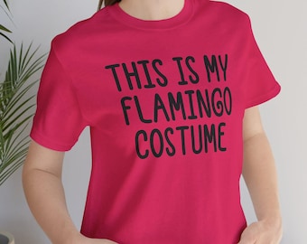 Flamingo Halloween Costume for adult with a sense of humor - wear to Halloween party - gift for Mom Aunt Grandma Mama