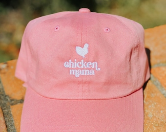 Chicken Mama Hat, Gift for Chicken Owner, Chicken Clothing, Chicken Mom Hat, Chicken Hat, Chicken Lady Hat, Chicken Gifts