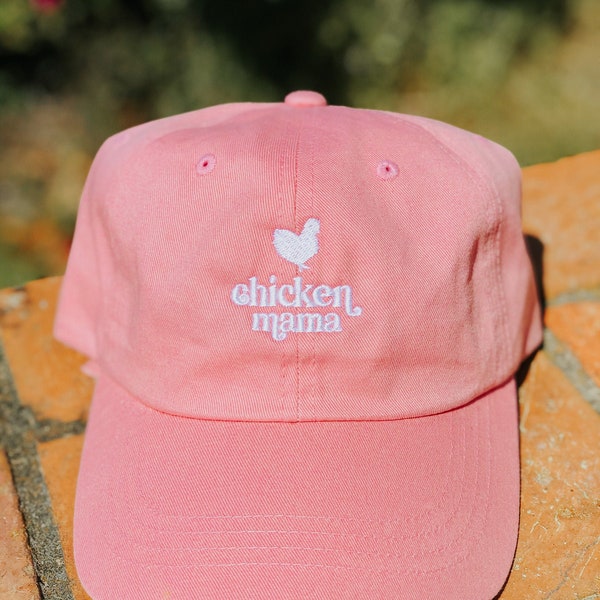 Chicken Mama Hat, Gift for Chicken Owner, Chicken Clothing, Chicken Mom Hat, Chicken Hat, Chicken Lady Hat, Chicken Gifts