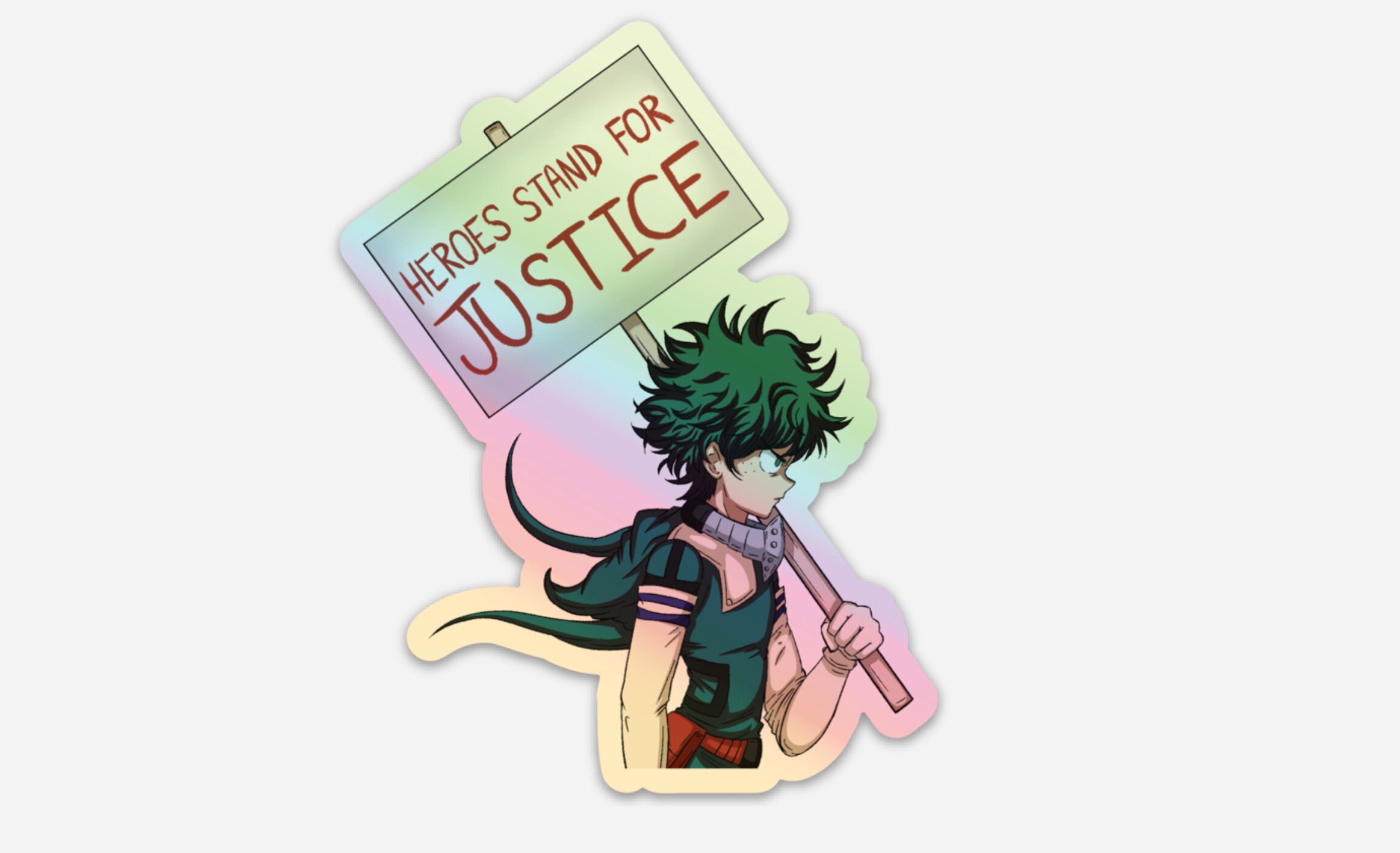 Heroes Stand for Justice Etsy