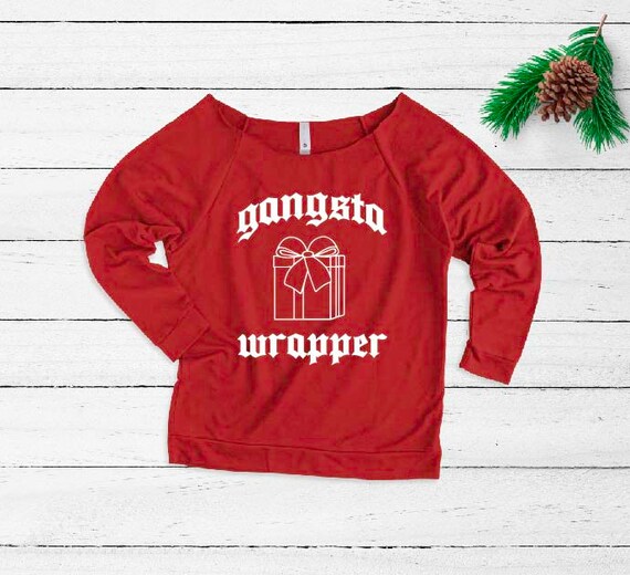 gangsta wrapper sweatshirt