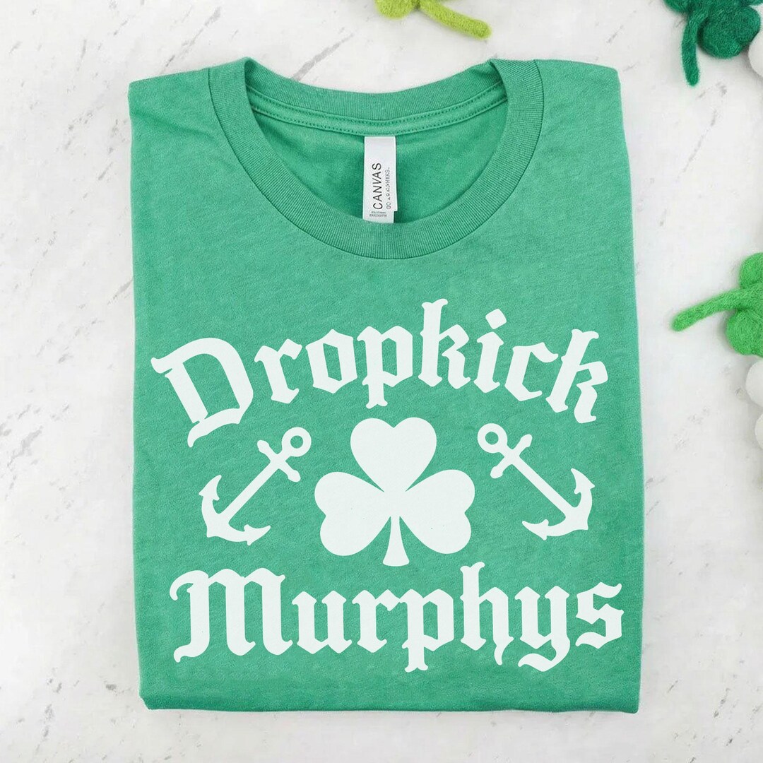 Dropkick Designs Dropkick Murphys Shamrock PNG Digital Download, Irish Punk Rock Clover ...