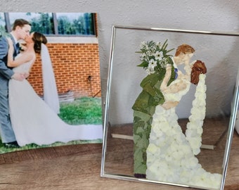 Wedding bouquet preservation,framed pressed flowers,preserved bouquet,wedding keepsake,Maternity photo,pet memorial,shower gift,personalized