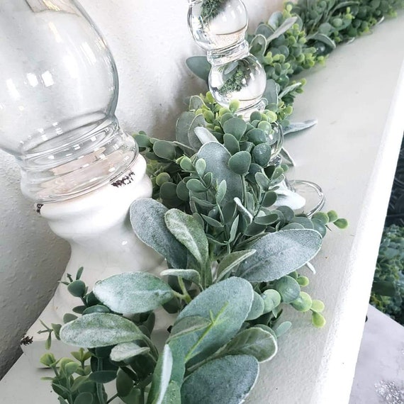 Lambs ear deals garland