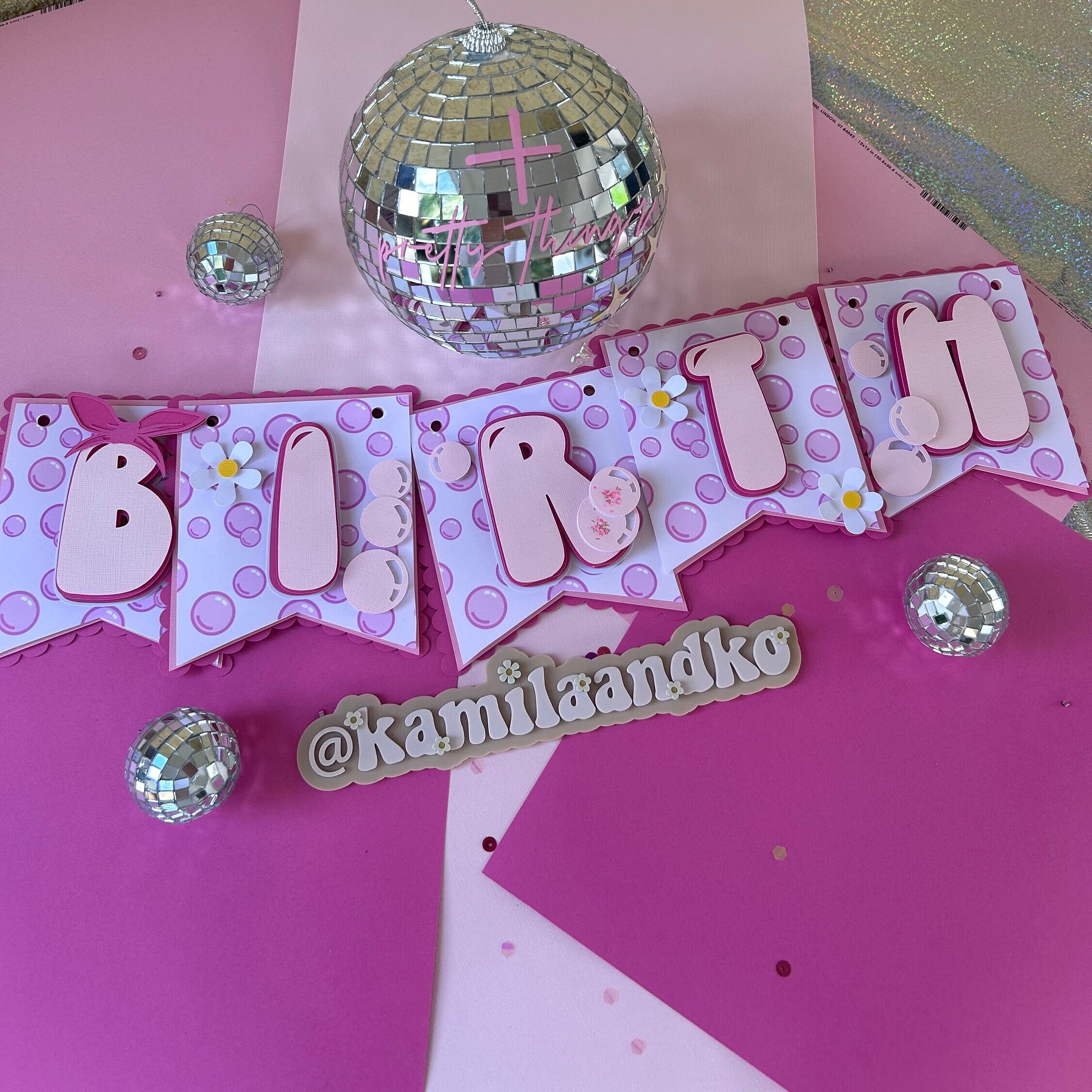 Ms Rachel Icky Sticky Bubble Gum HBD Banner /ms Rachel /hbd Banner ...