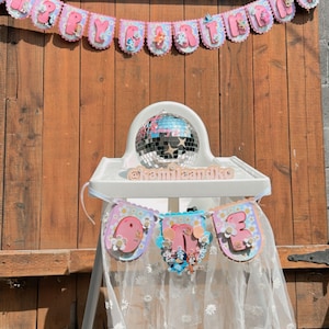 Bluey-  high chair banner/HBD BANNER
